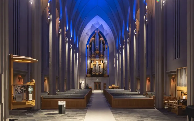 Hallgrímskirkja Church in Reykjavik