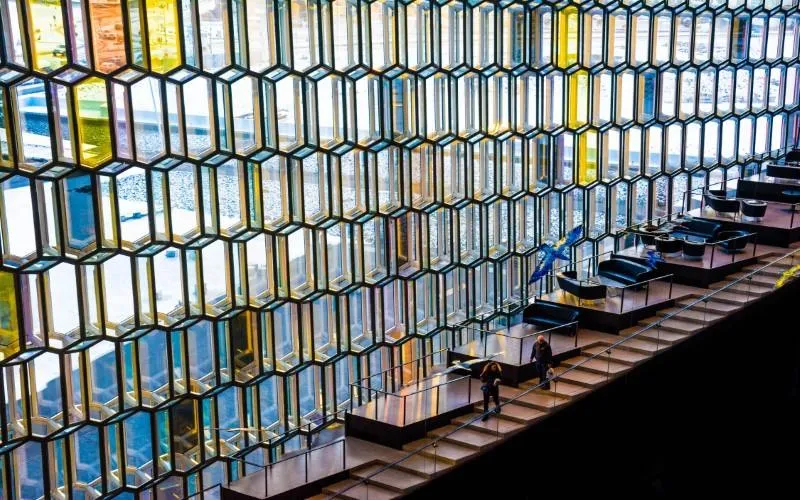 Harpa Concert Hall in Reykjavik