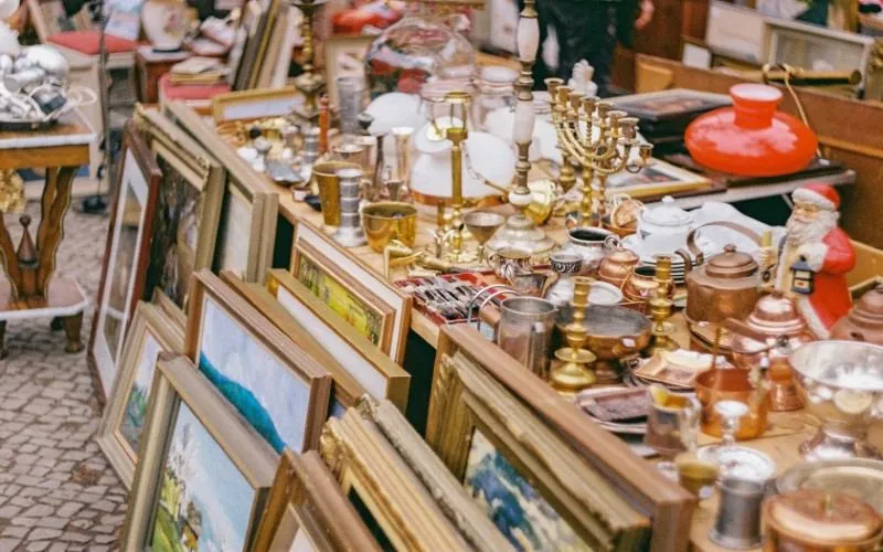Kolaportið Flea Market in Reykjavik