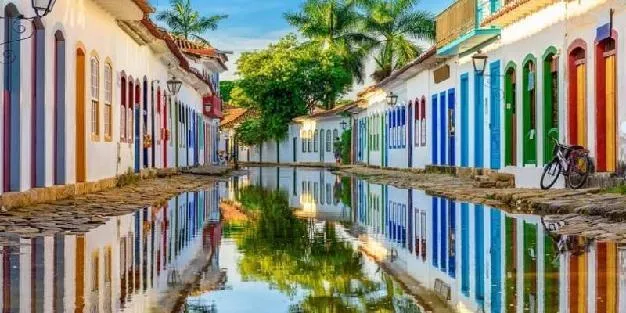 Paraty Cobblestone Streets