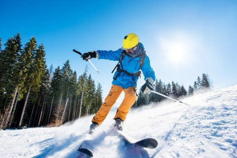 Skiing in Gulmarg