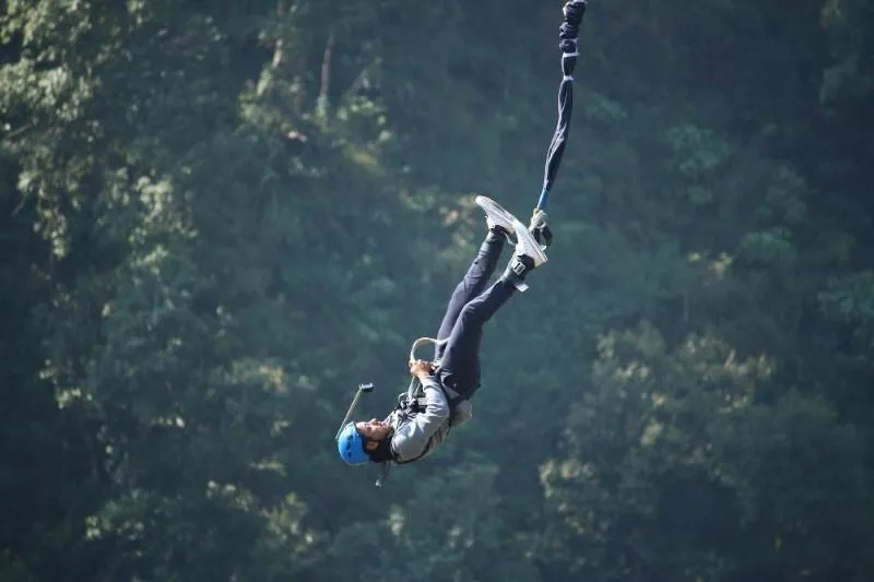 Bungee Jumping in Rishikesh
