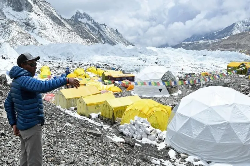 Trekking in the Himalayas