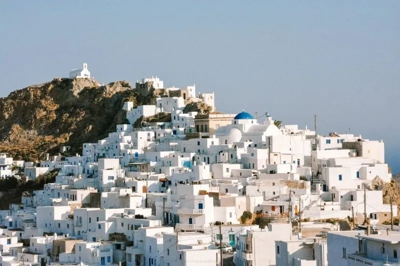 Rugged coastline of Serifos