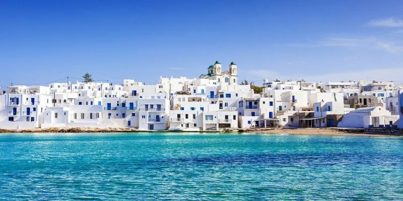 Traditional village in Paros