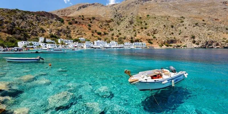 Ancient ruins in Crete