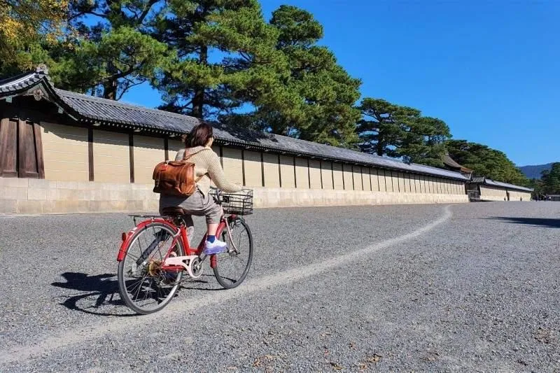 Biking in Kyoto