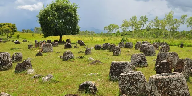 Plain of Jars in Laos