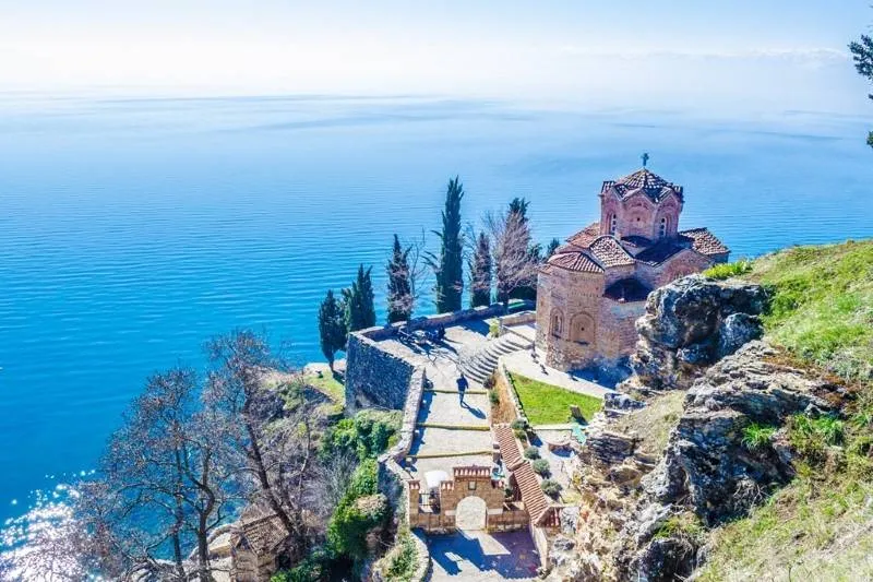 Lake Ohrid, North Macedonia/Albania